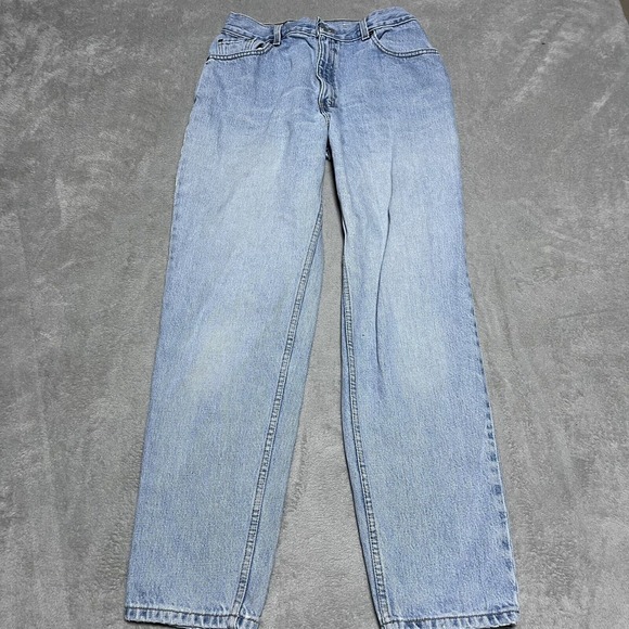 Denim - Vintage Levis 550 Jeans Womens Size 12 Mis M Blue Denim Relaxed Tapered Made USA